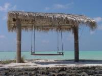 Balançoire sur la plage