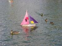 Bateau et canards