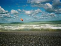 Dieppe, un surfeur à voile