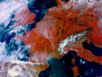 L'Europe vue par satellite