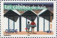 Les cabines de bain