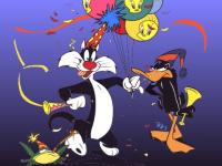 Gros Minet & Daffy Duck