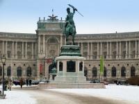 Vienne, Hofburg statue