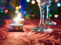 Verres et bougies