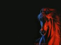 Cheval rouge