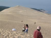 La dune du Pyla vue d'en haut