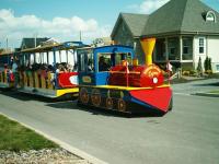 Petit train dans parade