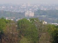 Chateau de Sceaux dans la brume