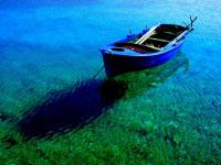 Barque bleue
