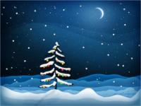 Lune en flocon