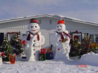 Bonhommes de neige 2008