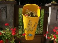Hotte en fleurs