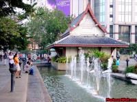 Le calme d'une fontaine