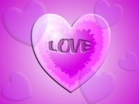 Coeur d'amour pour bichounette
