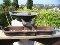 Mangeoire et baignoire