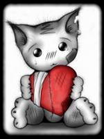 Le chat coeur