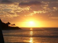 Coucher de soleil Barra Navidad