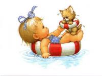 Bébé et chatounet