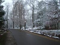 La neige un week-end a center