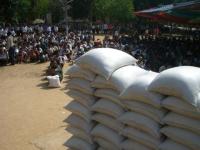 Distribution de riz