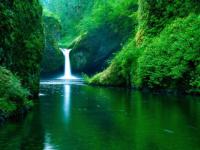 La chute d'eau