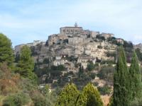 Gordes vu d'en bas