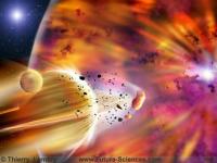 Planète en fusion