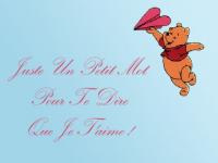Je t'aime mon coeur