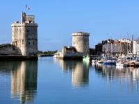 La Rochelle : entrée du port