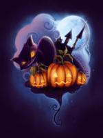 Halloween cat
