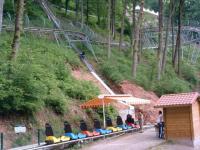 Départ de la luge d'été