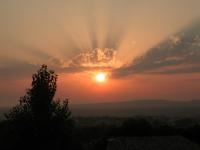 Coucher de soleil Balaruc