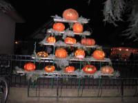Pyramide de citrouilles