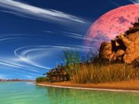Paysage lunaire