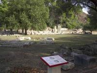 Olympie:lieu de la flamme