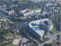 Strasbourg : vue aérienne