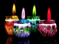 Velas de colores