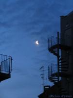 Paysage urbain nocturne