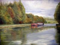 Canal de Semuy ma peinture