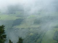 Vue de 555m de haut en Gaspésie