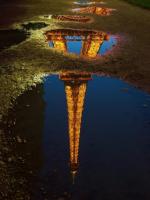 Tour Eiffel reflétée