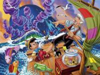 Pinochio dans la tempête