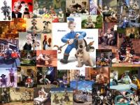 Patchwork Wallace et Gromit