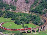 Laçets du Bernina-express
