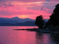 Un joli coucher de soleil