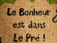 Le bonheur est dans le pré !