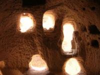 Intérieur de troglodyte