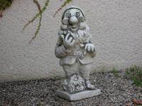 Un nain dans un jardin