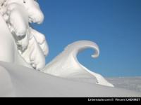 Une vague de neige