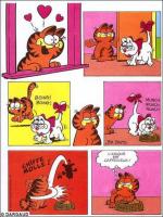 Garfield, un peu goujat...